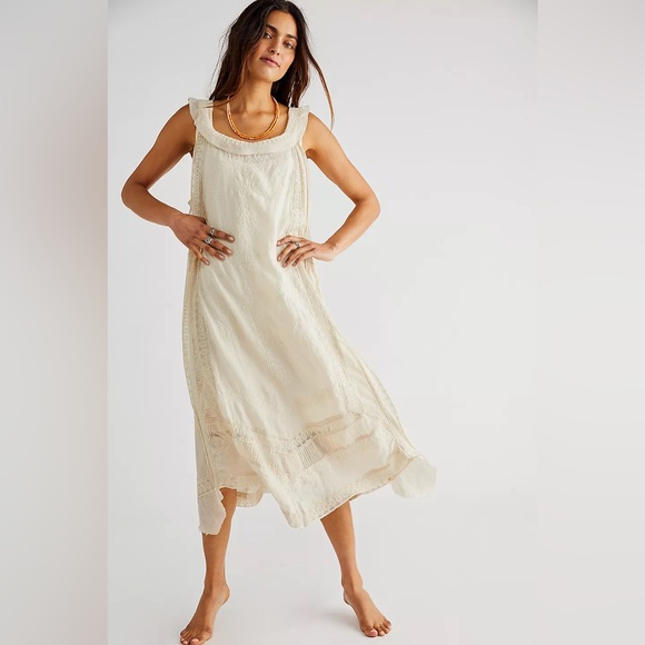 MP PEARL ANNA CECILE SLIP DRESS (OSFM) - Picture 3 of 14